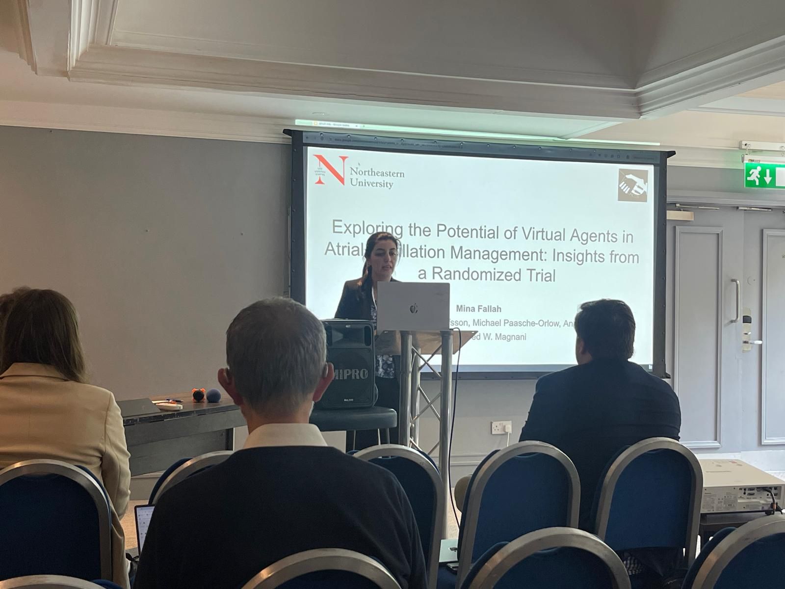 Conference presentation photo 1